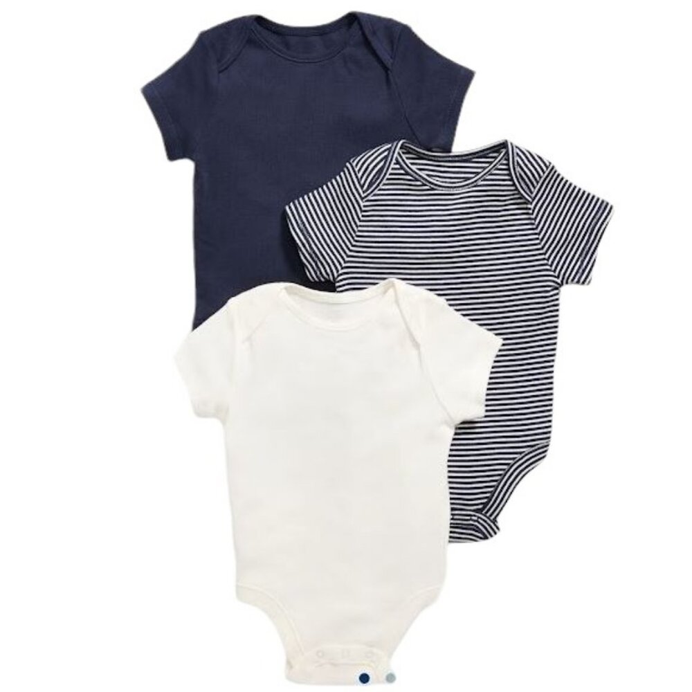 NEW Old Navy‎ Cotton Baby Unisex Boys Girls Onesie Bodysuit 3 - 6 months